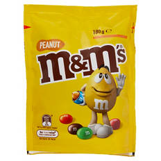 Peanut Milk Chocolate Snack & Share Bag 180g